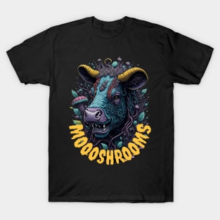 MOO COW MUSHROOMS TECHNO RAVE T-Shirt